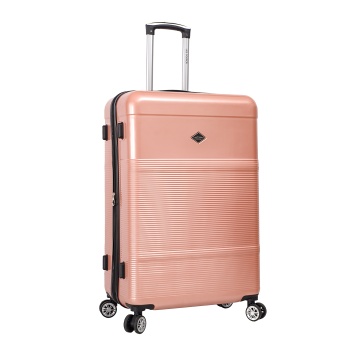Set 3 trolere Lee Cooper LC32203, policarbonat, 4 roti duble, cifru, rose - Img 5