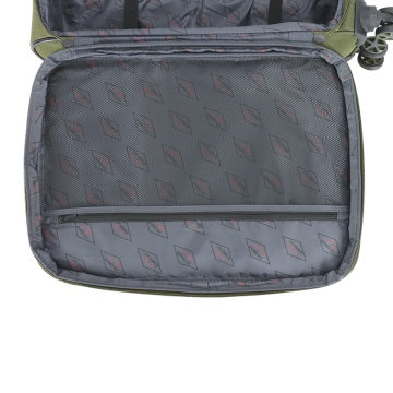 Set Trolere Extensibile Lee Cooper, Poliester, 4 Roti duble, Cifru, LC33503, Kaki - Img 10