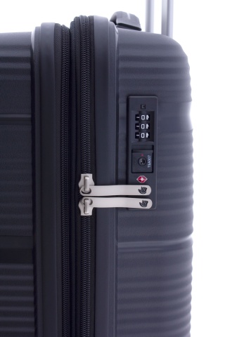 Set Trolere, Extensibile, Polipropilena, Gladiator, Bionic, MG 08 - 3 Piese, Negru - Img 3