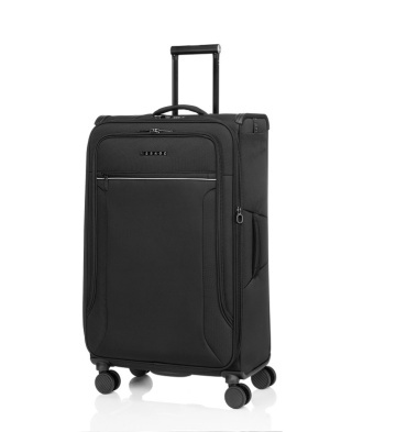 Set Trolere Poliester Impermeabil Verage Toledo, Lanterna, Captuseala Antibacteriana, Cifru TSA, 3 Piese, Negru - Img 8