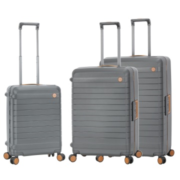 Set Trolere Snowball, 3 Piese, 100% Polipropilenă, Închidere Clapetă, SW57203, Antracit