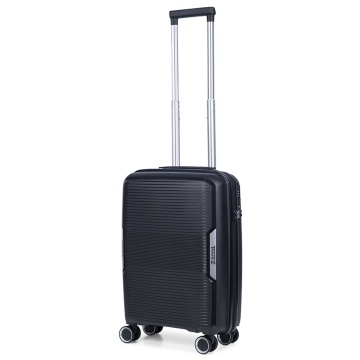 Set trolere TravelZ Swinger, polipropilena, cifru TSA, 4 roti duble, 3 piese, negru - Img 8