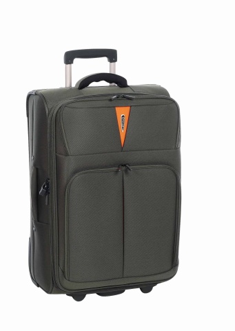 Troler Cabina 2 Roti Diplomat ZC 6100 - 55 cm Kaki