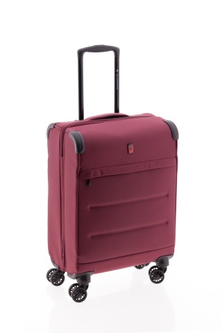 Troler Cabină Extensibil 55x38x20 cm Gladiator Helios, Poliester, Cifru TSA, 4 Roți Duble, Grena - Img 11