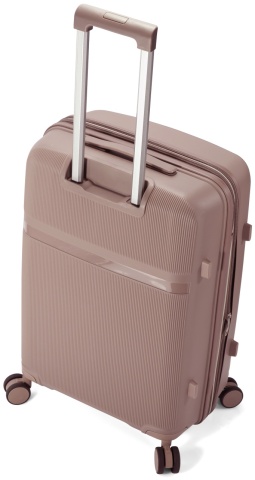 Troler Cabină Extensibil Benzi 55x36x24 cm, Polipropilenă, Cifru, BZ 5842, Negru - Img 6