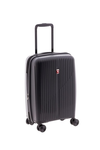 Troler cabina extensibil Gladiator Calypso, polipropilena, cifru TSA, 55 cm, negru - Img 8