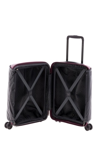 Troler cabina extensibil Gladiator Calypso, polipropilena, cifru TSA, 55 cm, grena - Img 3