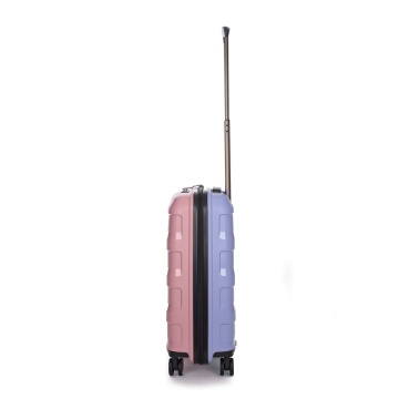 Troler Cabina Extensibil Stratic S Straw Plus - 55 cm Roz/Albastru - Img 6