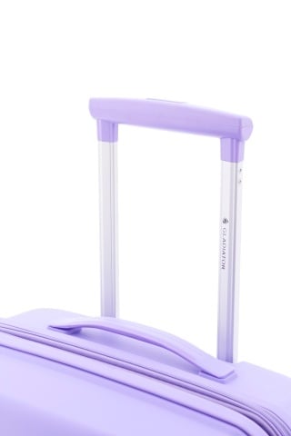 Troler cabina Gladiator Boxing MG 3810, roti cu suspensie, extensibil, polipropilena, 55 cm, mov deschis - Img 4