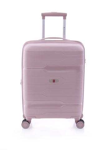 Troler cabina Gladiator Boxing MG 3810, roti cu suspensie, extensibil, polipropilena, 55 cm, rose - Img 7