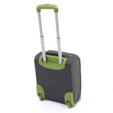 Troler cabina Lamonza Superlight, 40x30x21 cm, 1.8 kg, gri / verde - Img 7