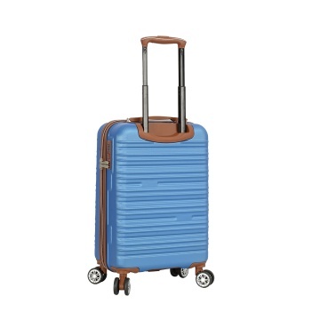 Troler cabina Madisson SW33803, ABS, cifru, 4 roti duble, 55 cm, albastru - Img 7