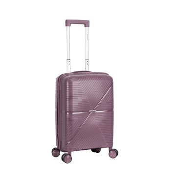 Troler cabina Madisson SW42103, polipropilena, cifru, 4 roti duble, 55 cm, mov - Img 8