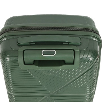 Troler cabina Madisson SW42103, polipropilena, cifru, 4 roti duble, 55 cm, verde inchis - Img 10