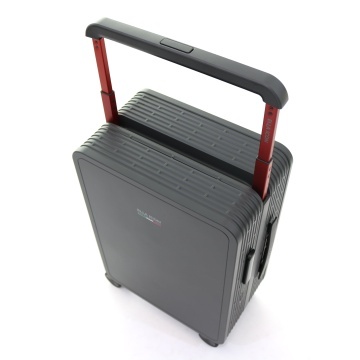 Troler Cabina Policarbonat Cifru TSA 4 Roti Duble Ella Icon Compact 2508 - 55 cm Gri - Img 8