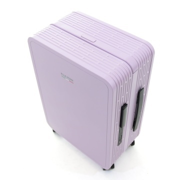 Troler Cabina Policarbonat Cifru TSA 4 Roti Duble Ella Icon Compact 2510 - 55 cm Lila - Img 8