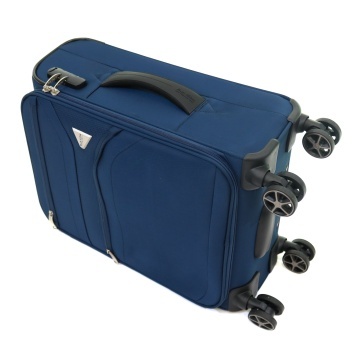 Troler Cabina Poliester 4 Roti Duble Ella Icon Stark 2584 - 55 cm Bleumarin - Img 3