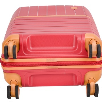 Troler Cabina Polipropilena, Fermoar Antifurt, Cifru TSA, Snowball, SW49403, 55.5 cm, Rosu - Img 11