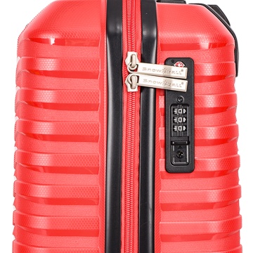 Troler cabina Snowball SW43803, polipropilena, cifru TSA, 4 roti duble, 55 cm, rosu - Img 11