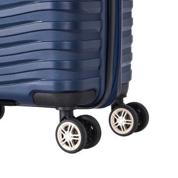 Troler cabina Snowball SW43803, polipropilena, cifru TSA, 4 roti duble, 55 cm, bleumarin - Img 12