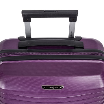 Troler cabina Snowball SW43803, polipropilena, cifru TSA, 4 roti duble, 55 cm, mov - Img 12