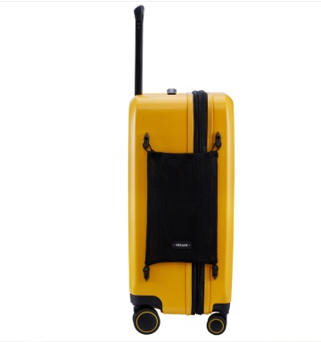 Troler Cabina Verage Freeland, Captuseala Antibacteriana, Extensibil, PC/ABS, Cifru TSA, 55 cm, Verde - Img 4