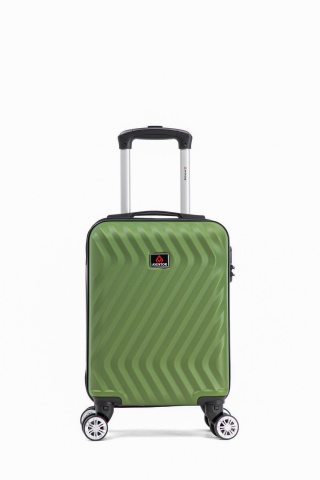 Troler Cabină XS Aventor, 40×30×20 cm, Roți Detașabile, ABS, 23 L, AV104, Verde - Img 15