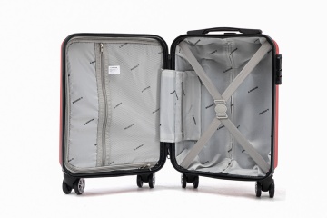 Troler Cabină XS Aventor, 40×30×20 cm, Roți detașabile, ABS, 23 L, Rosu - Img 4