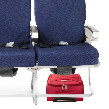 Troler cabina XS CarryOn Air, 40×30×20 cm, bagaj de mana Wizz Air, poliester, 23 L, rosu - Img 3