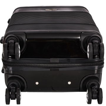 Troler de cabina Lee Cooper LC32203, policarbonat, 4 roti duble, cifru, 55 cm, negru - Img 11