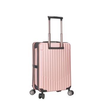 Troler de Cabină Pliabil Snowball , 55x35x20 cm, Policarbonat, Cifru TSA, SW61101, Rose - Img 14