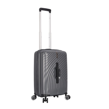 Troler de cabina Snowball SW47203, polipropilena, fermoar antifurt, cifru TSA, 4 roti duble, 55 cm, antracit - Img 17