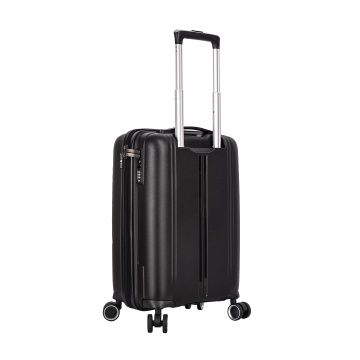 Troler de cabina Snowball SW47203, polipropilena, fermoar antifurt, cifru TSA, 4 roti duble, 55 cm, negru - Img 5