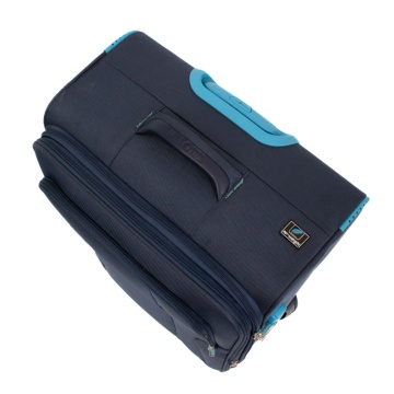 Troler Extra Large Lamonza Ultralight, 80x47x30 cm, 3.85 kg, expandabil 30%, Albastru inchis / Turcoaz - Img 5