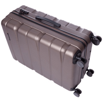 Troler Mare ABS 4 Roti ELLA ICON BRICK 1192-76 cm Maro - Img 3