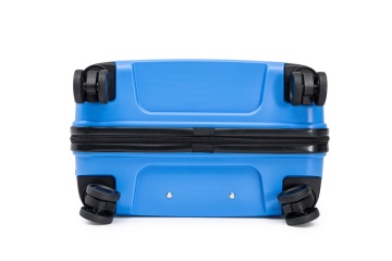 Troler Mare Aventor, 76.5x51.5x29.5 cm, Polipropilenă, Cifru TSA, 4 Roți Duble 360°, AV109, Albastru - Img 10