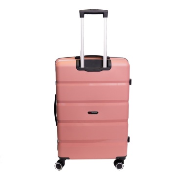 Troler mare Aventor AV102, bagaj de cala, 71.5x47.5x29 cm, polipropilena, cifru TSA, 4 roti duble 360°, rose, RESIGILAT - Img 7