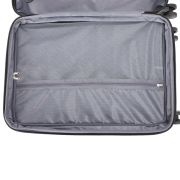 Troler Mare Extensibil 76x49x31 cm Madisson, Fermoar Antifurt, Policarbonat, SW65203, Negru/Galben - Img 9