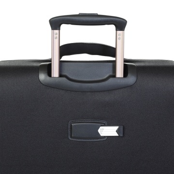 Troler Mare Extensibil Diplomat, 75x47x33 cm, Poliester, 2 Roți, ZC 6100, Negru - Img 5