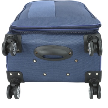 Troler mare extensibil Madisson, 76x46x28/33 cm, poliester, bagaj de cală, 4 roți duble, cifru, SW55104, bleumarin - Img 11