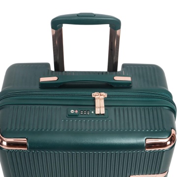 Troler mare extensibil Snowball SW44303, fermoar antifurt, 77 cm, policarbonat rezistent, cifru TSA, maro - Img 12
