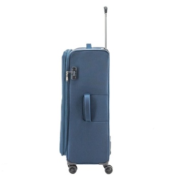 Troler mare Lamonza Kai 79x48x31 cm, 3.4 kg, expandabil 30%, albastru - Img 3