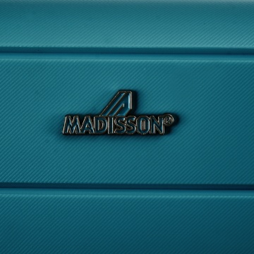 Troler Mare Madisson SW33703, Polipropilena, 4 Roti Duble, Cifru, 75 cm, Turcoaz - Img 12