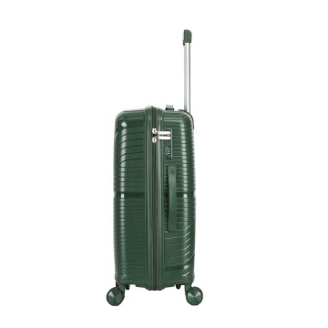 Troler mare Madisson SW42103, polipropilena, cifru, 4 roti duble, 77 cm, verde inchis - Img 15