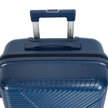 Troler mare Madisson SW42103, polipropilena, cifru, 4 roti duble, 77 cm, bleumarin - Img 9