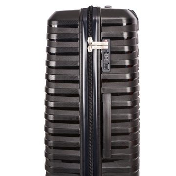 Troler mare Snowball SW43803, polipropilena, cifru TSA, 4 roti duble, 77 cm, negru - Img 17