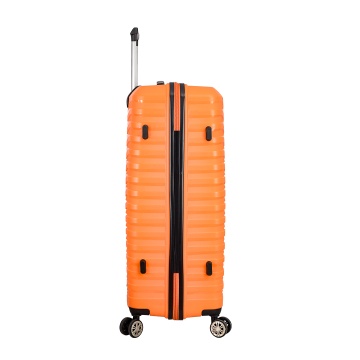 Troler mare Snowball SW43803, polipropilena, cifru TSA, 4 roti duble, 77 cm, portocaliu - Img 10
