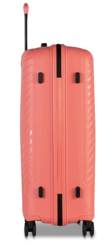 Troler Mare Worldpack MAUI, F10520, 75 cm, Polipropilenă, Cifru TSA, 4 Roți Duble 360°, Coral - Img 6