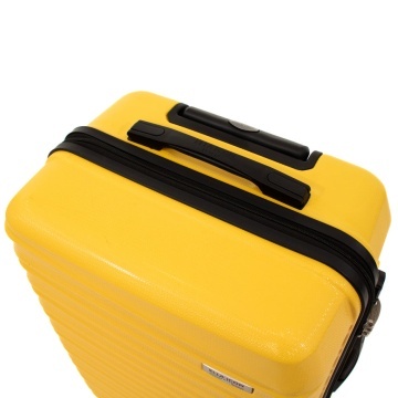 Troler Mediu ABS 4 Roti Duble Ella Icon Assign 1912-65.5 cm Galben - Img 4