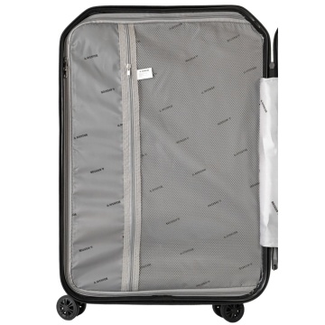 Troler mediu Aventor AV103, policarbonat, 67x43x25 cm, bagaj de cala, folie de protectie, cifru TSA, bleumarin, RESIGILAT - Img 3